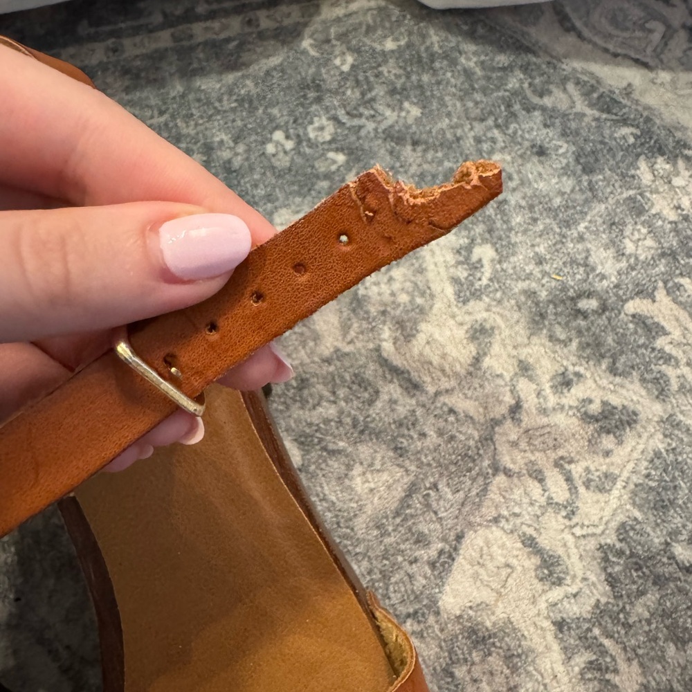 Brown Platform Sandals - Picture 5 of 5